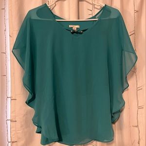 Teal blouse only worn a few times